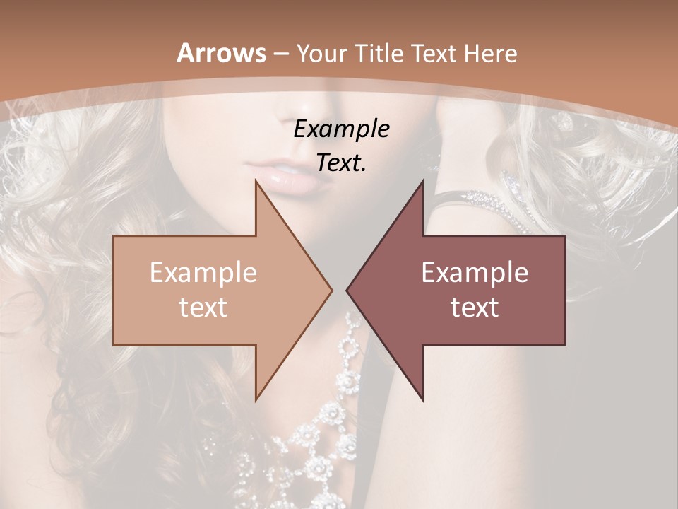 Dress Hand Makeup PowerPoint Template