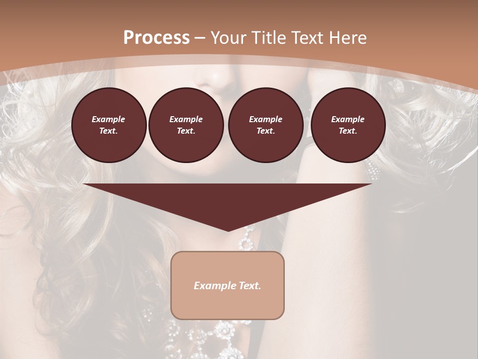 Dress Hand Makeup PowerPoint Template