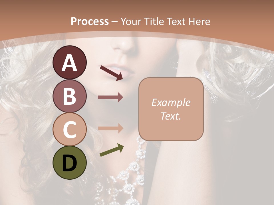 Dress Hand Makeup PowerPoint Template