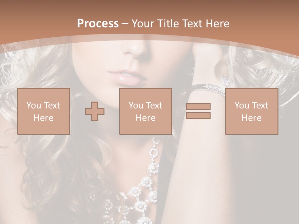 Dress Hand Makeup PowerPoint Template