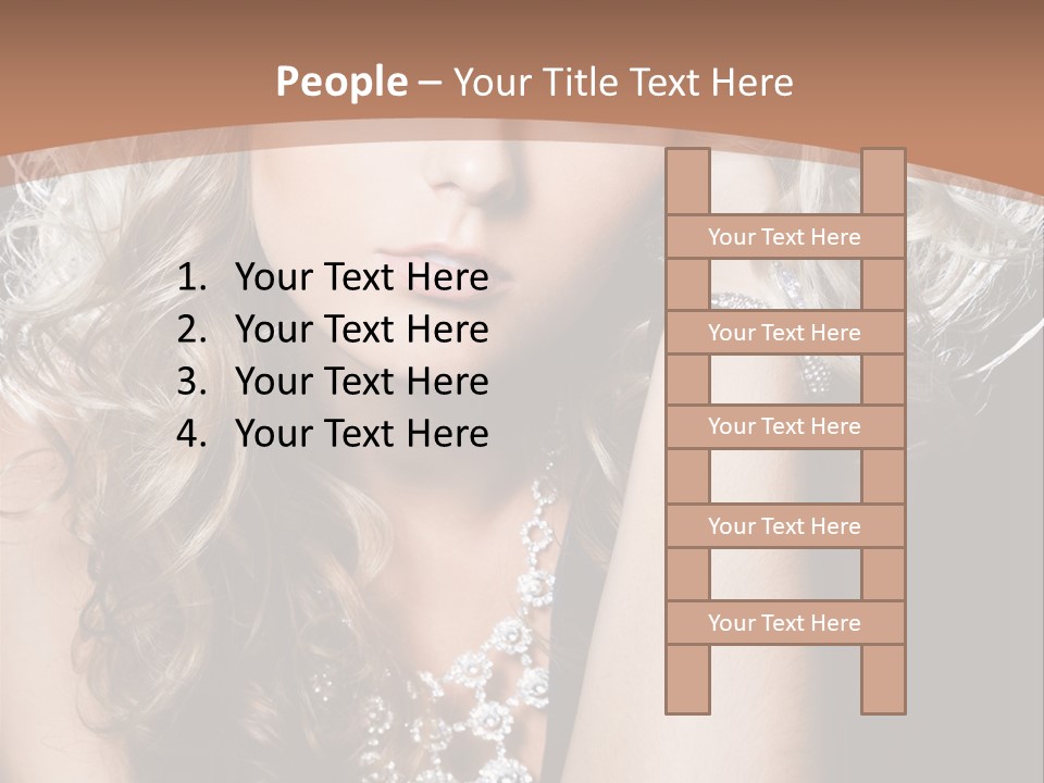 Dress Hand Makeup PowerPoint Template