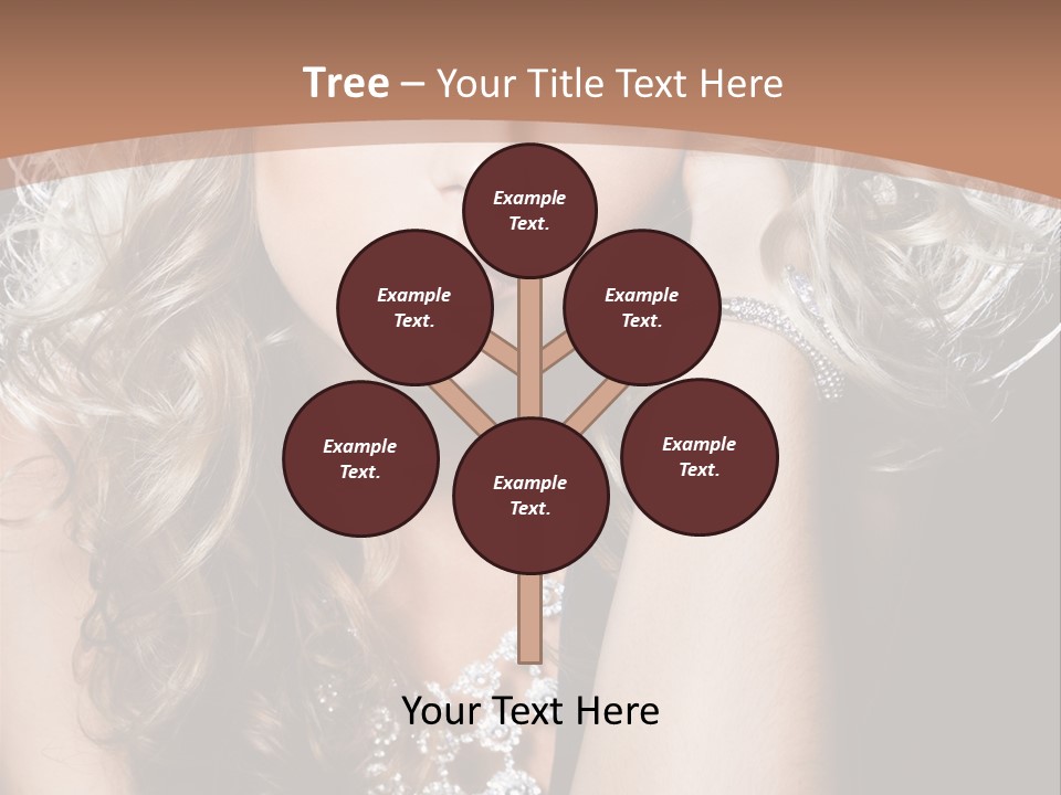 Dress Hand Makeup PowerPoint Template