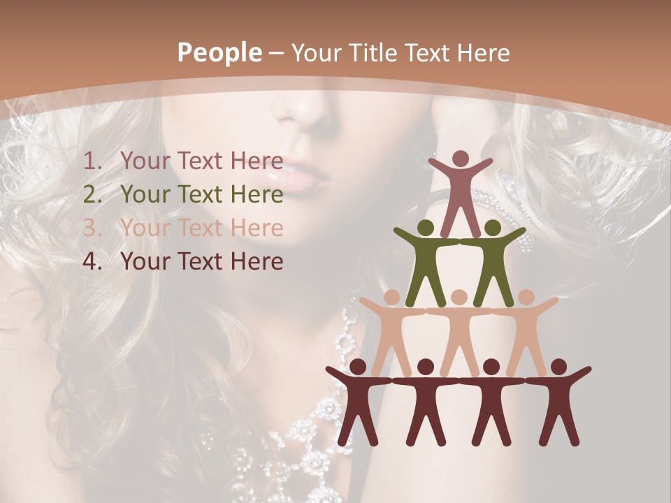 Dress Hand Makeup PowerPoint Template