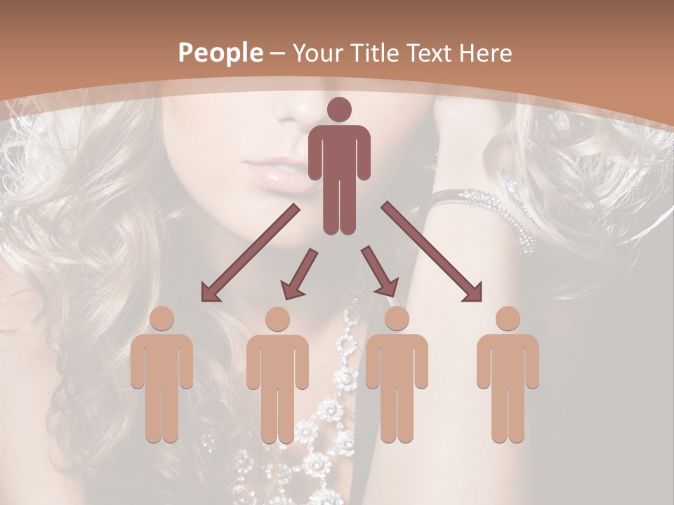 Dress Hand Makeup PowerPoint Template