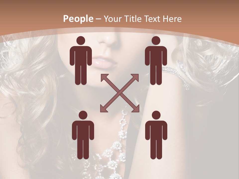 Dress Hand Makeup PowerPoint Template