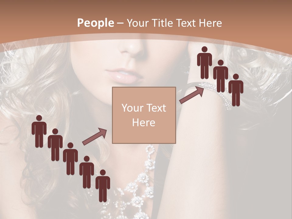 Dress Hand Makeup PowerPoint Template