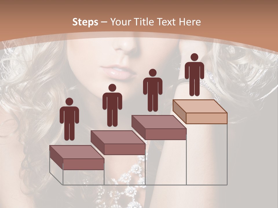 Dress Hand Makeup PowerPoint Template