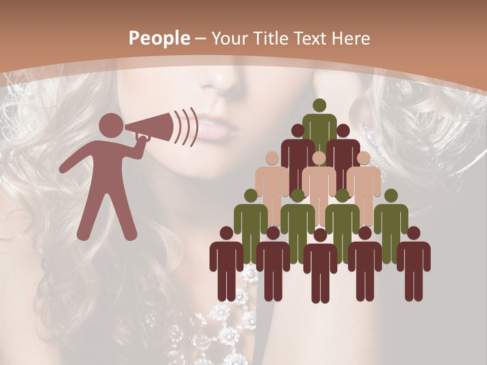 Dress Hand Makeup PowerPoint Template