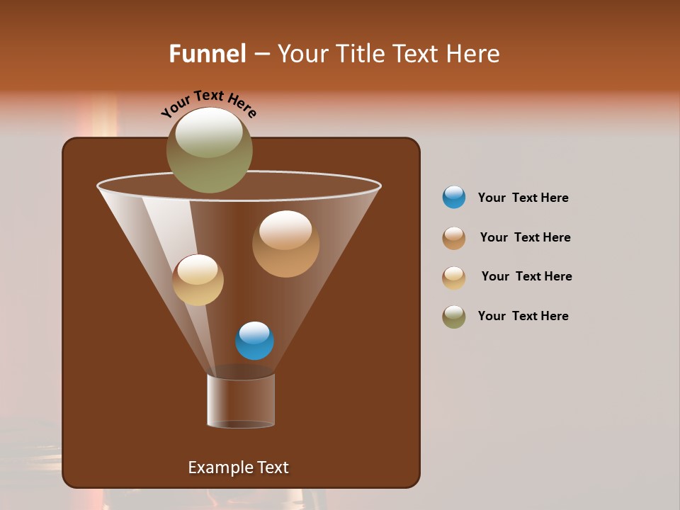 On The Rocks Color Image Cocktail PowerPoint Template