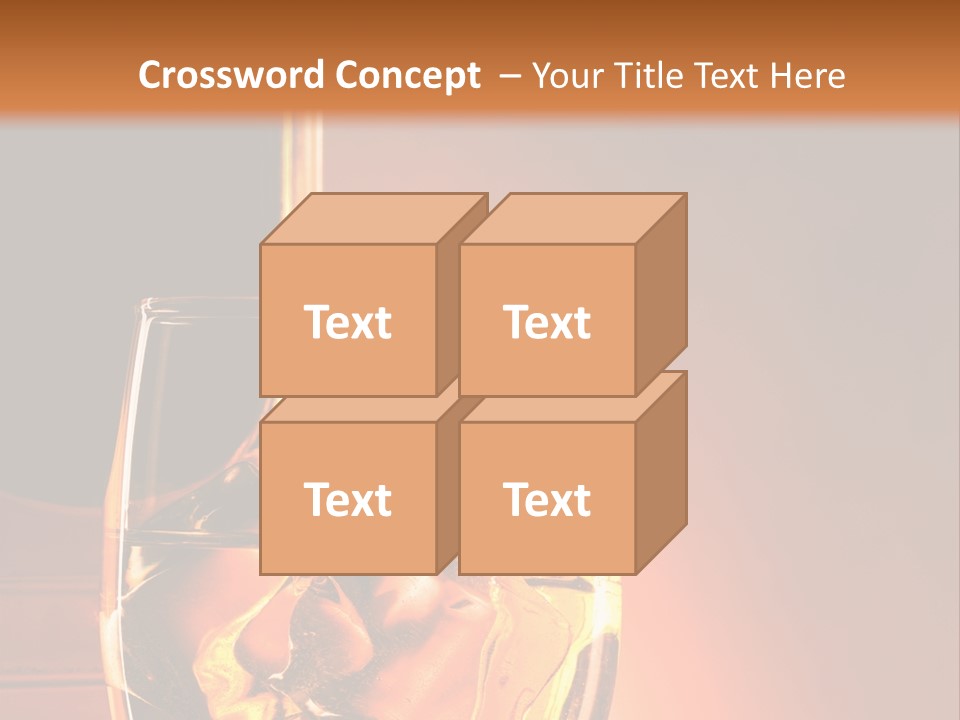 Spirits Whisky Liquid PowerPoint Template