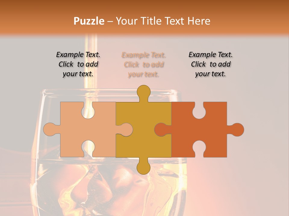 Spirits Whisky Liquid PowerPoint Template