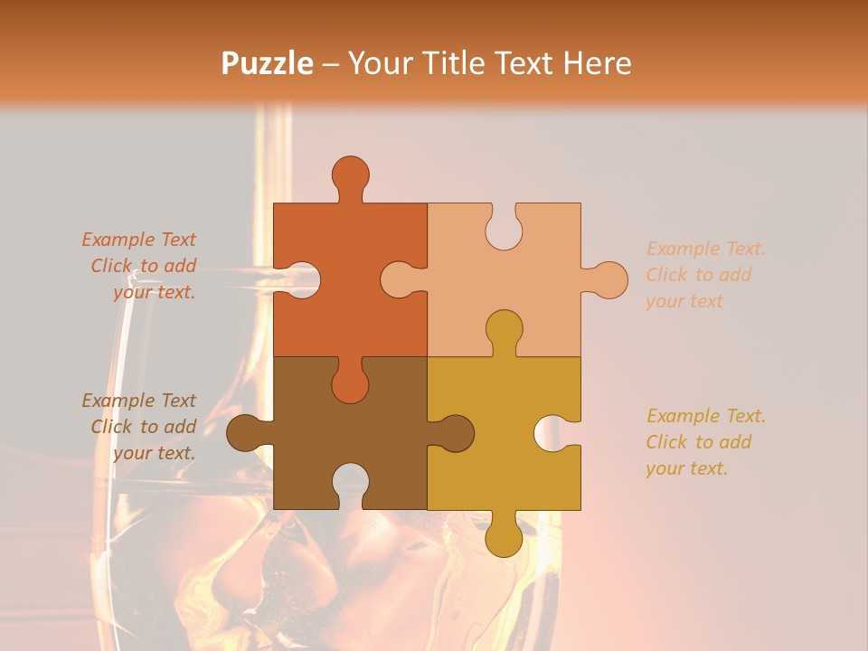 Spirits Whisky Liquid PowerPoint Template