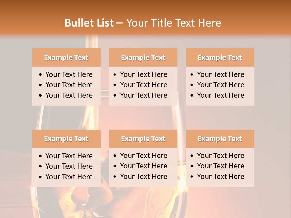 Spirits Whisky Liquid PowerPoint Template