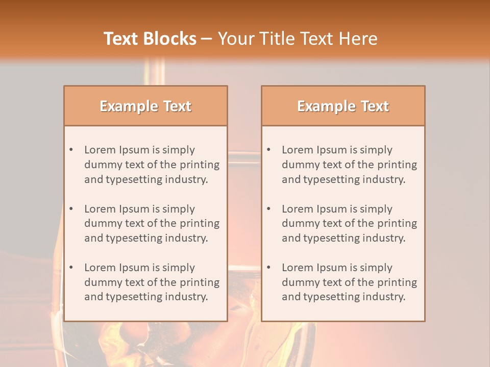 Spirits Whisky Liquid PowerPoint Template