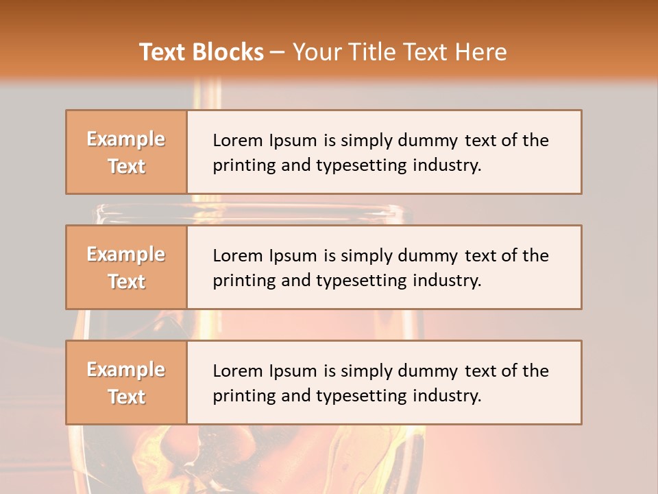 Spirits Whisky Liquid PowerPoint Template