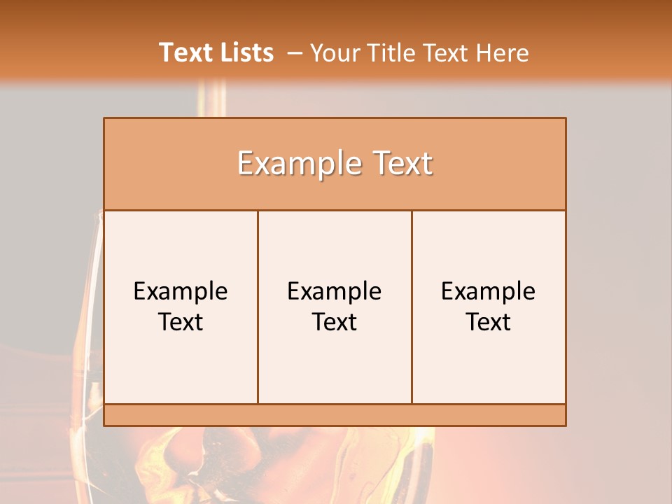 Spirits Whisky Liquid PowerPoint Template