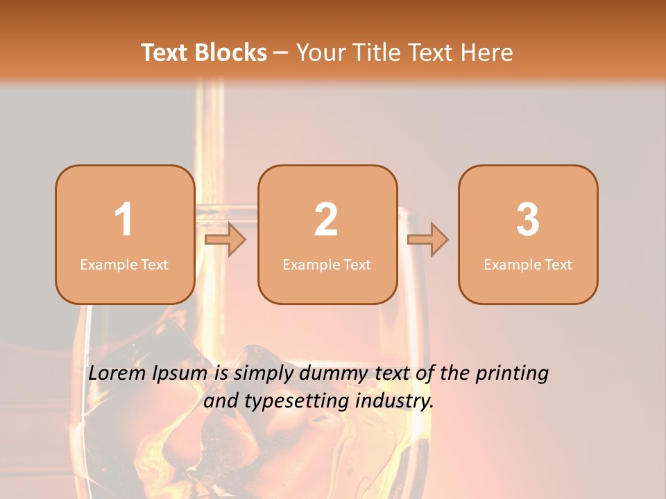 Spirits Whisky Liquid PowerPoint Template