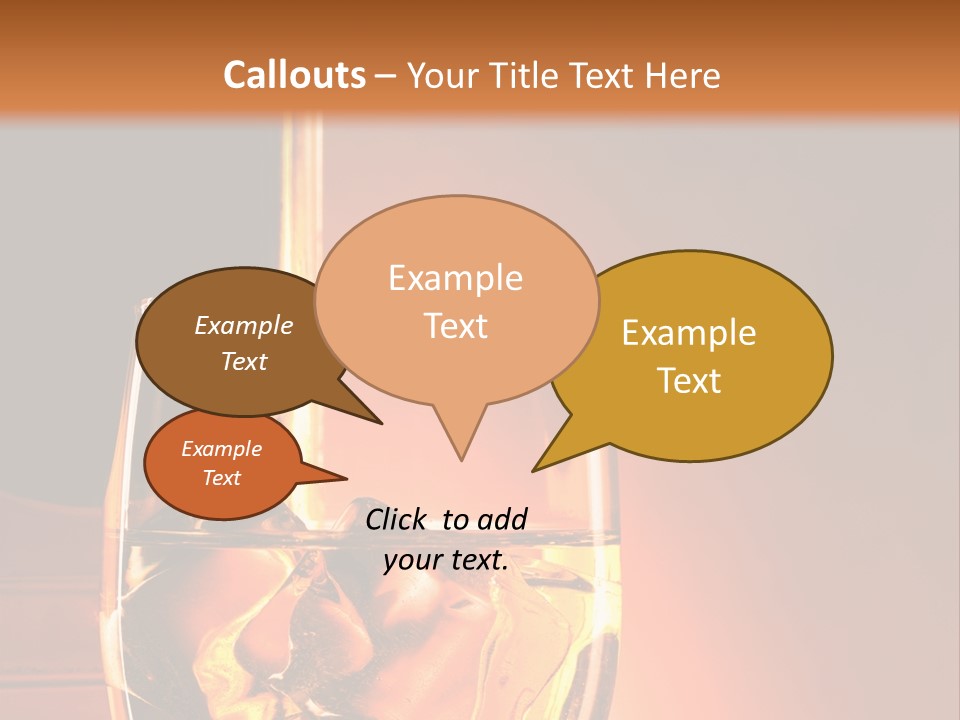 Spirits Whisky Liquid PowerPoint Template