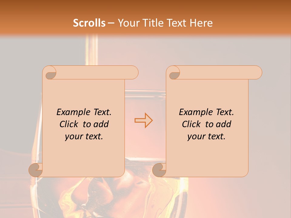 Spirits Whisky Liquid PowerPoint Template