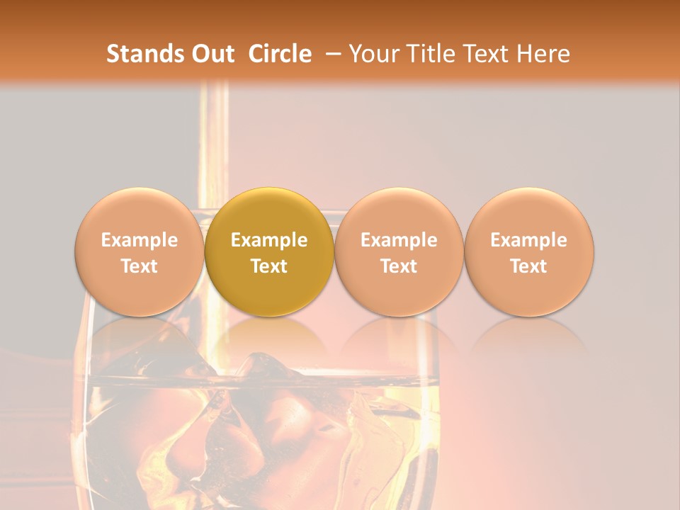 Spirits Whisky Liquid PowerPoint Template