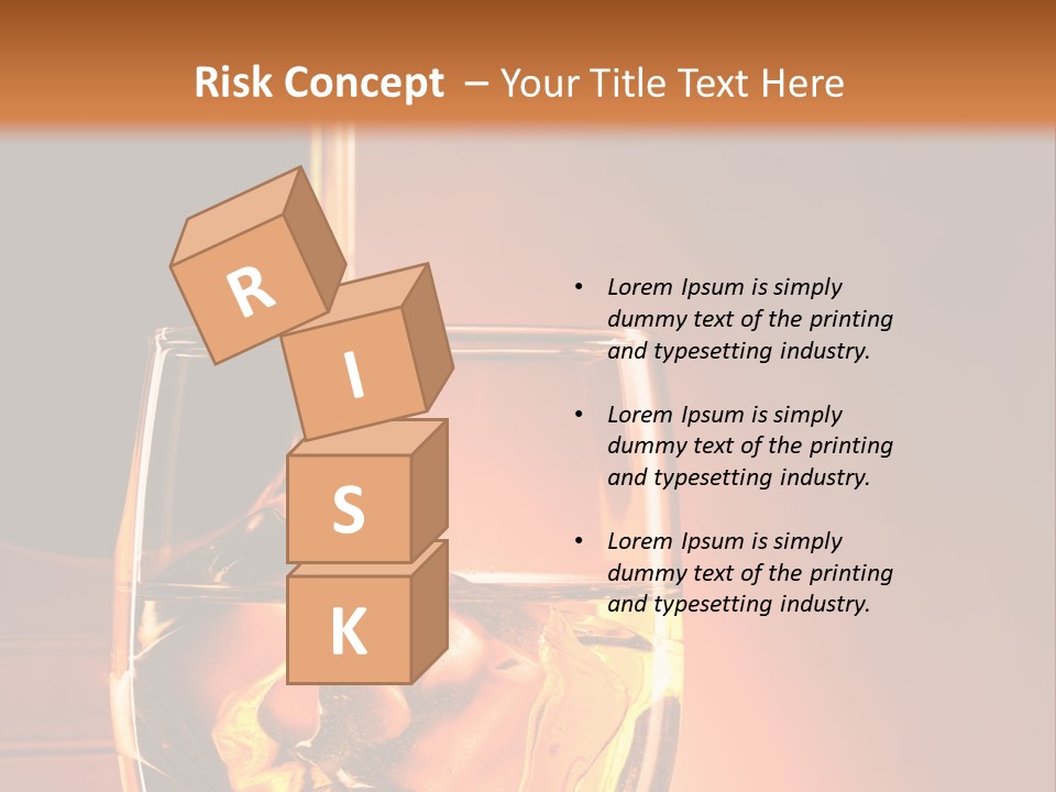 Spirits Whisky Liquid PowerPoint Template