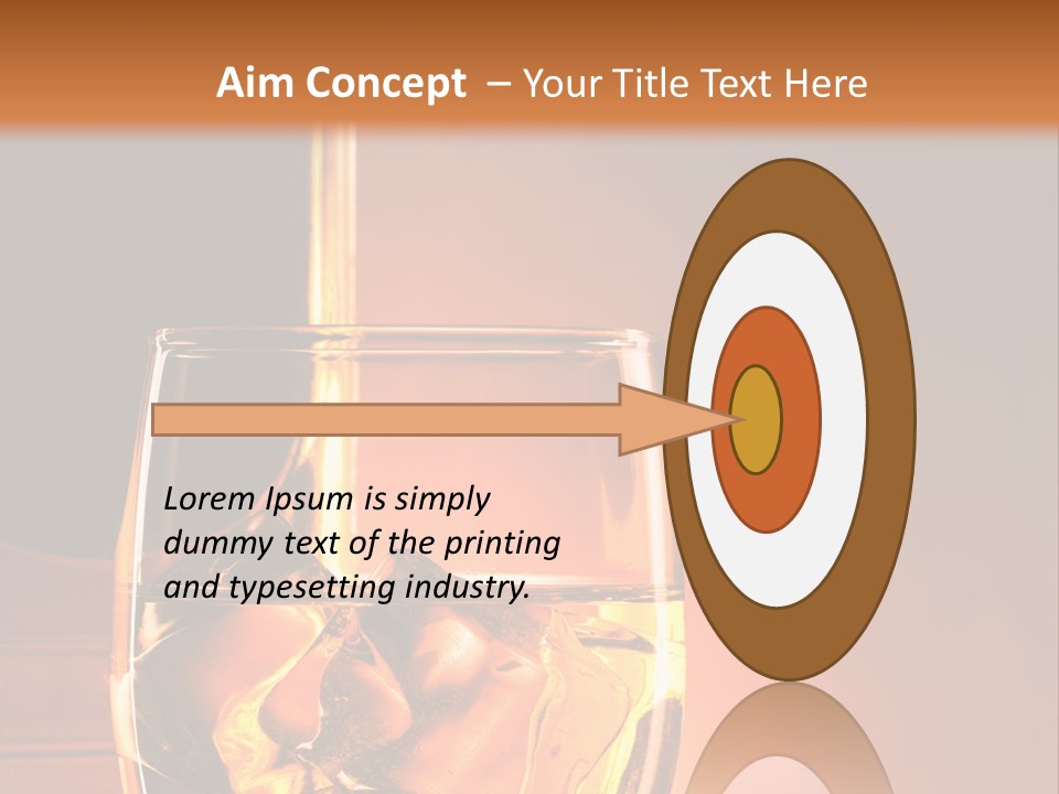 Spirits Whisky Liquid PowerPoint Template