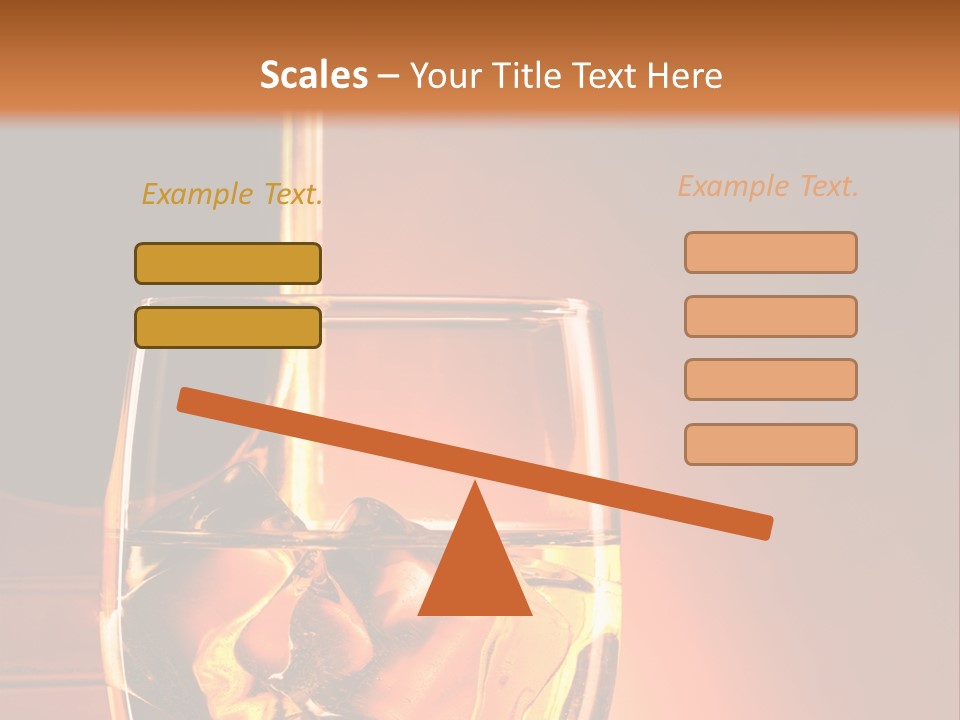 Spirits Whisky Liquid PowerPoint Template