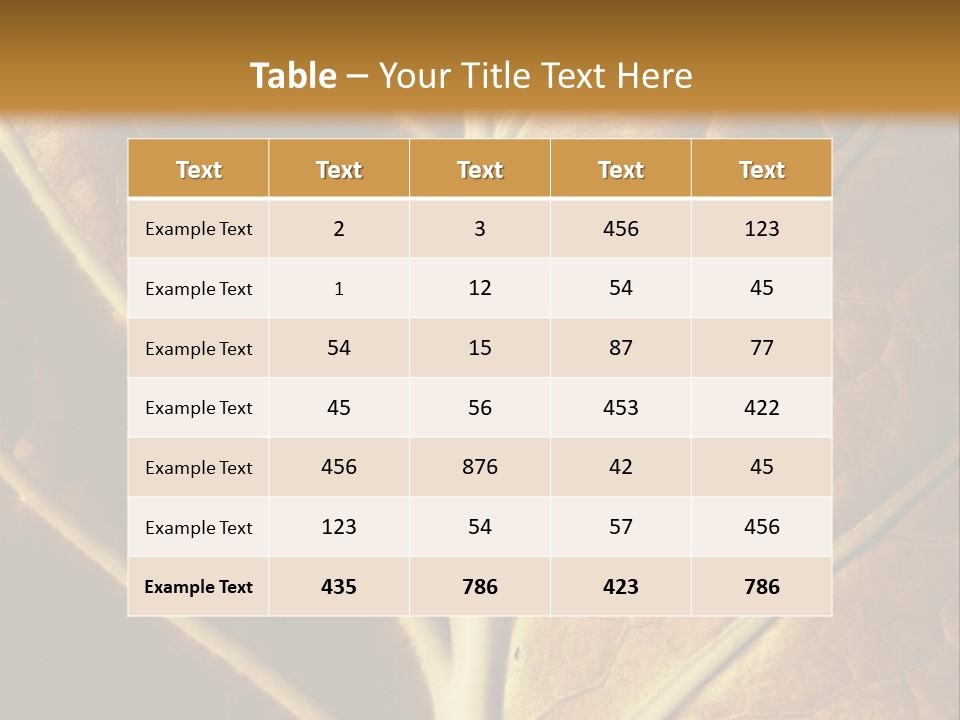 Nature Lounge PowerPoint Template