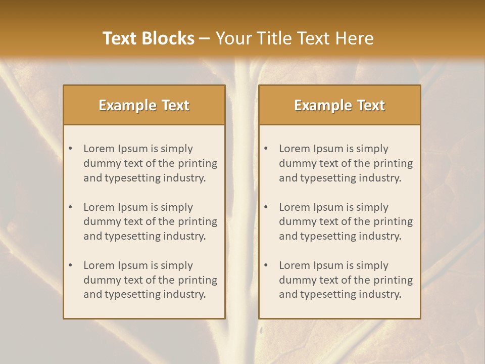 Nature Lounge PowerPoint Template