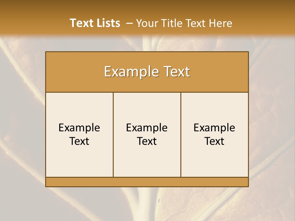 Nature Lounge PowerPoint Template