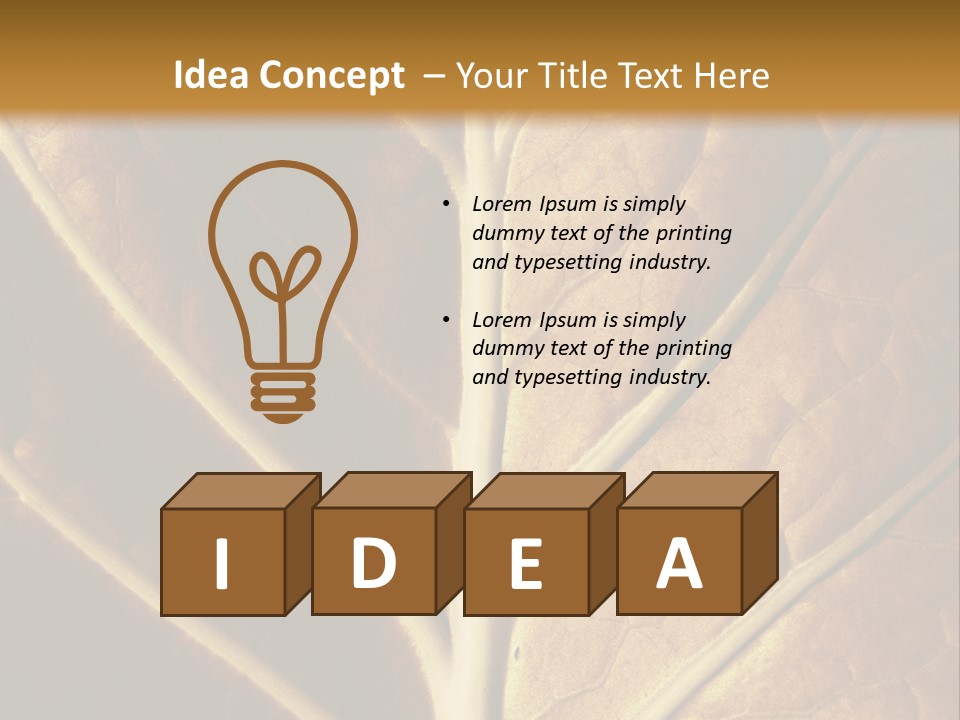 Nature Lounge PowerPoint Template