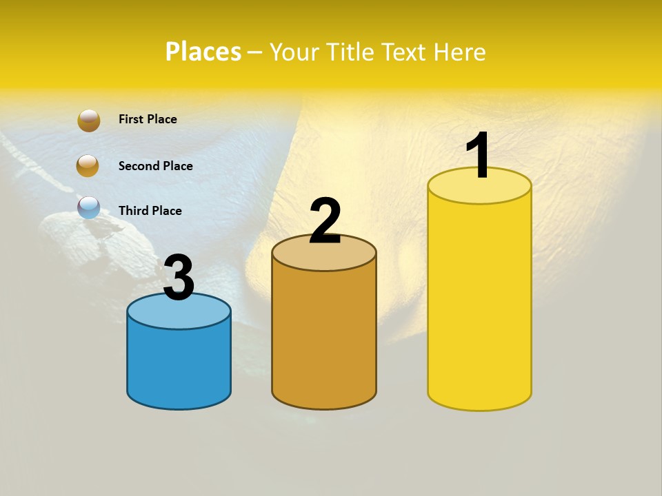 Facial Paint Evil PowerPoint Template