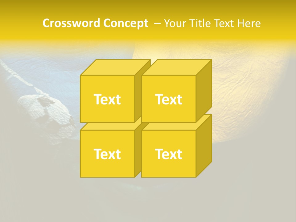 Facial Paint Evil PowerPoint Template
