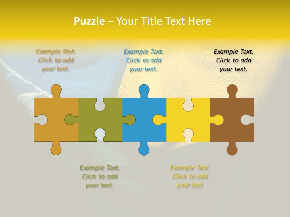 Facial Paint Evil PowerPoint Template