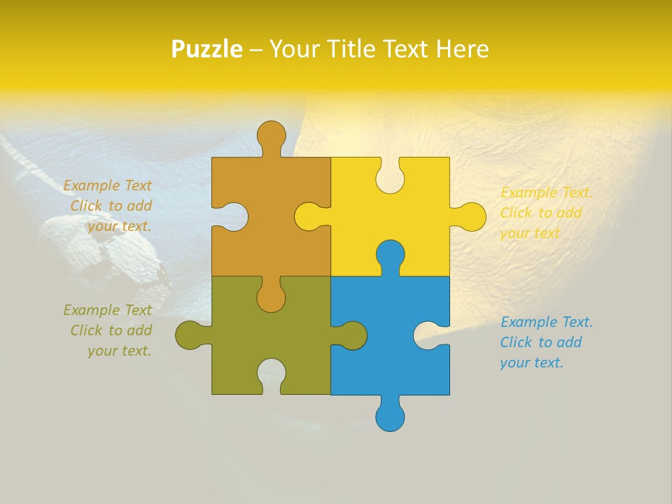 Facial Paint Evil PowerPoint Template