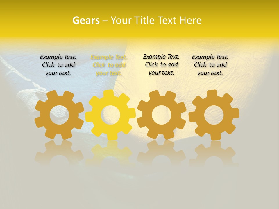 Facial Paint Evil PowerPoint Template