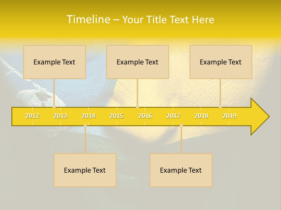 Facial Paint Evil PowerPoint Template