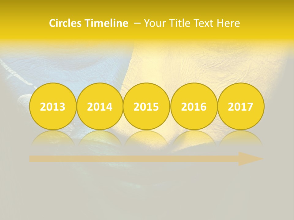 Facial Paint Evil PowerPoint Template