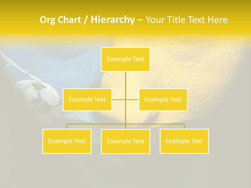 Facial Paint Evil PowerPoint Template