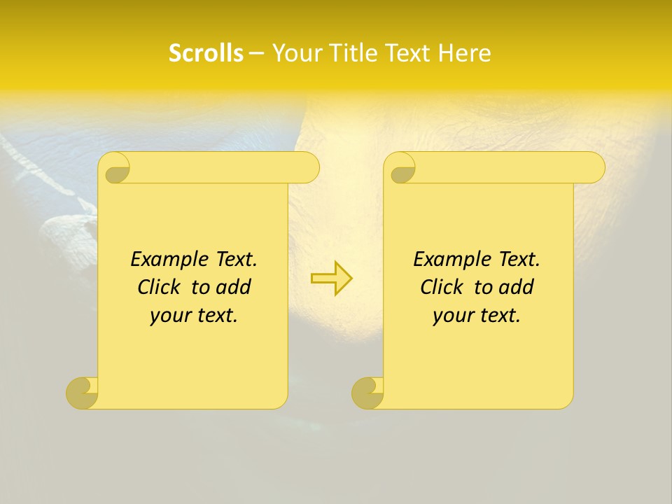 Facial Paint Evil PowerPoint Template