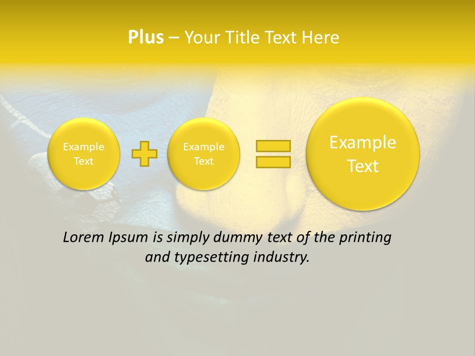 Facial Paint Evil PowerPoint Template