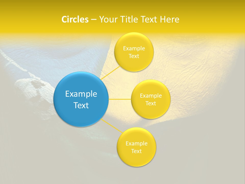 Facial Paint Evil PowerPoint Template