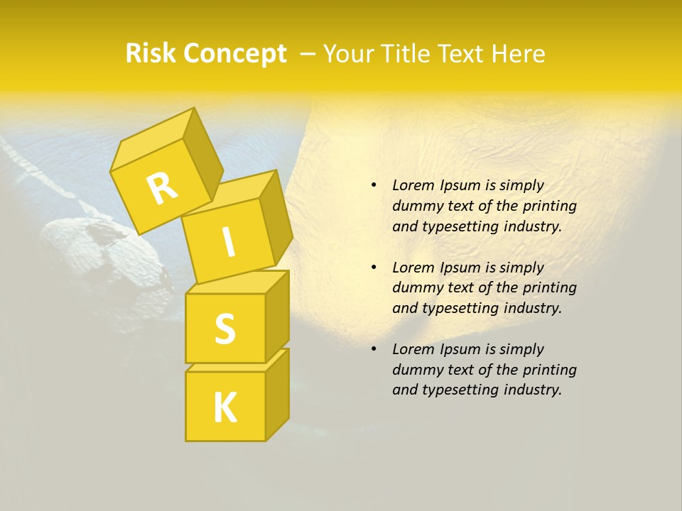 Facial Paint Evil PowerPoint Template