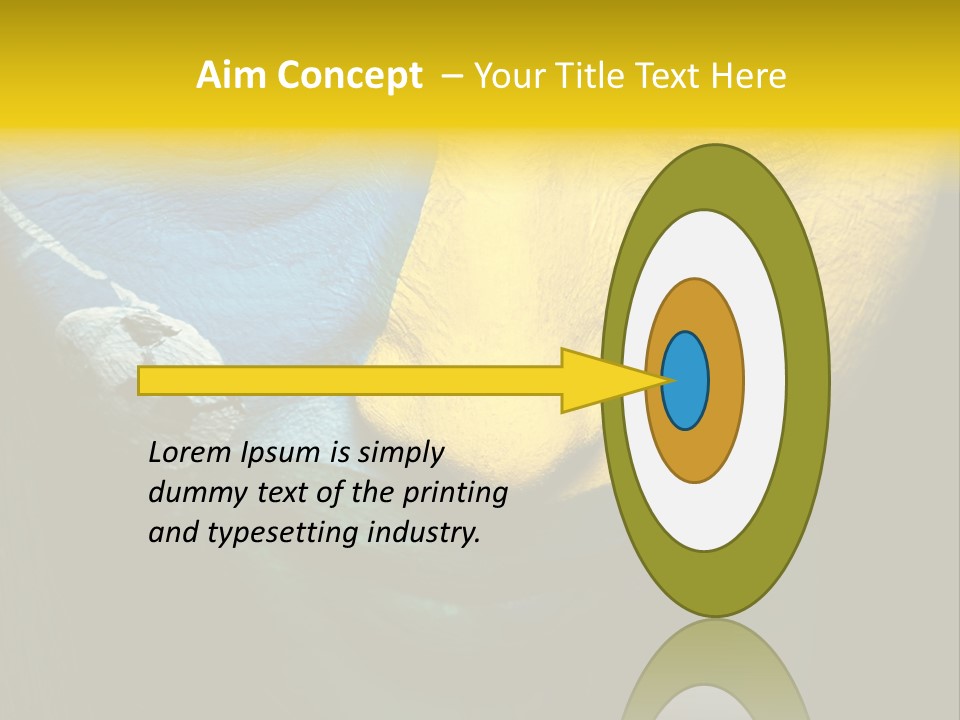Facial Paint Evil PowerPoint Template