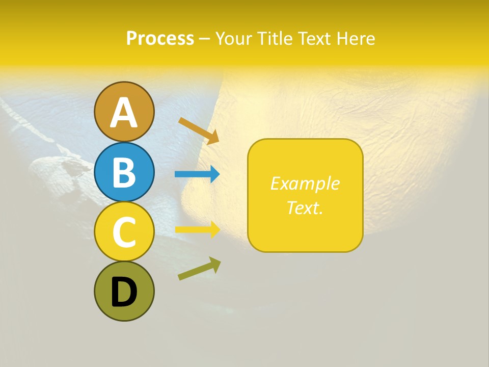 Facial Paint Evil PowerPoint Template