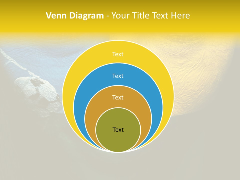 Facial Paint Evil PowerPoint Template