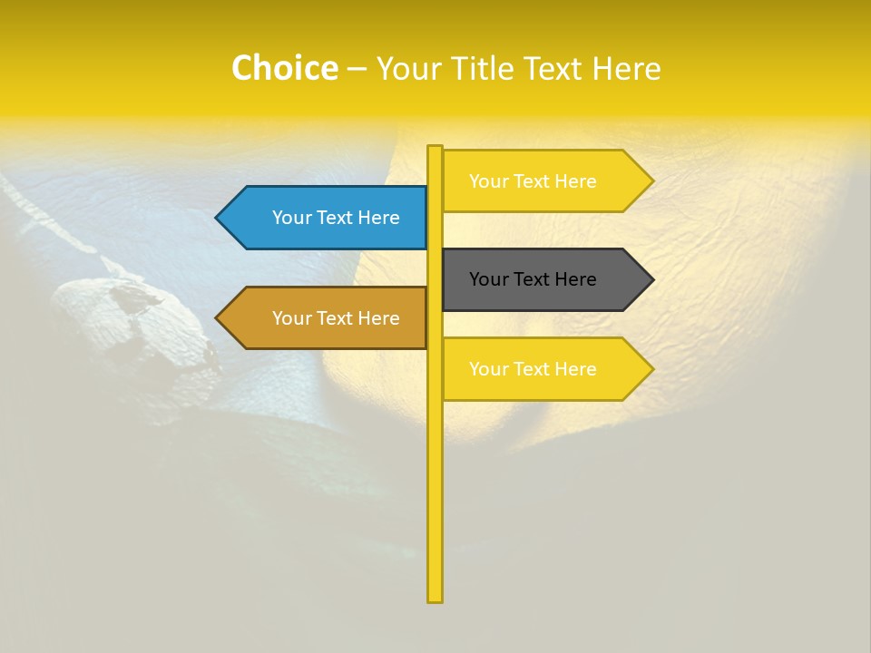 Facial Paint Evil PowerPoint Template