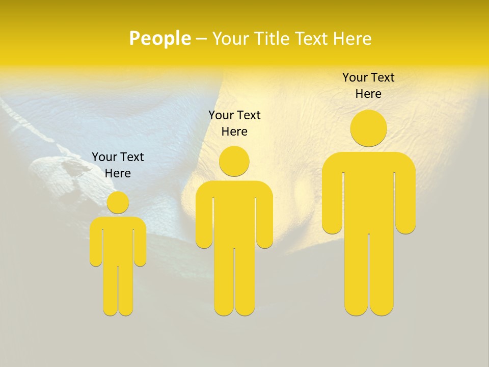 Facial Paint Evil PowerPoint Template