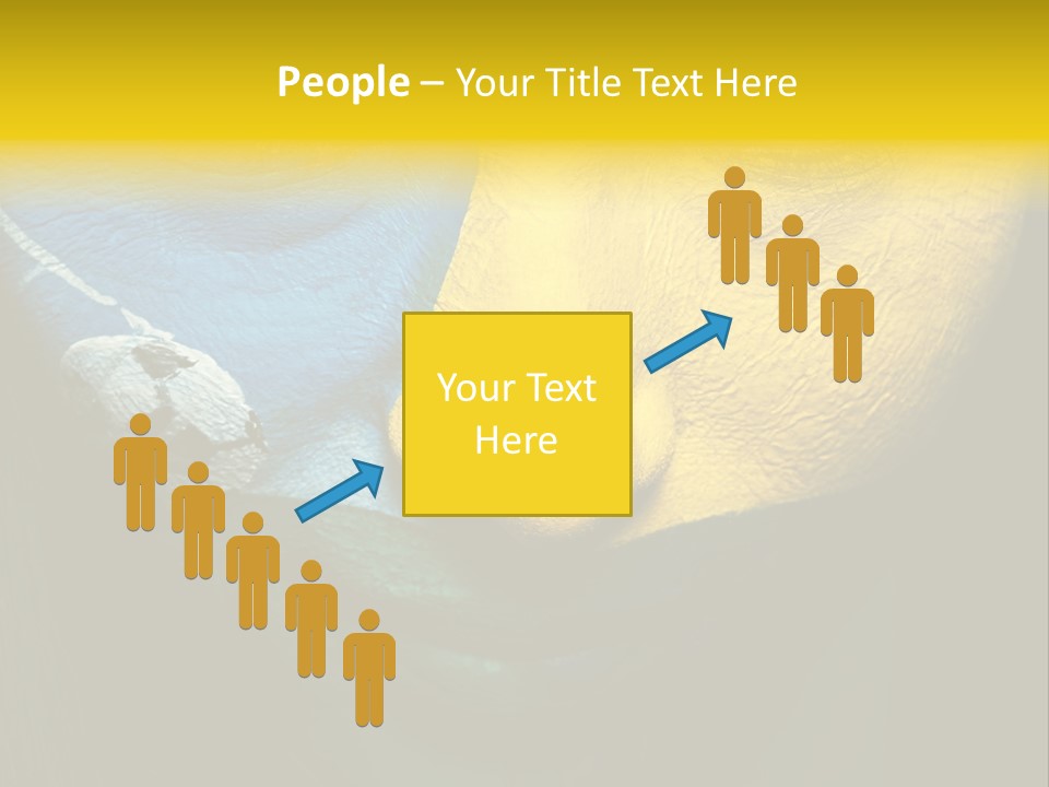 Facial Paint Evil PowerPoint Template