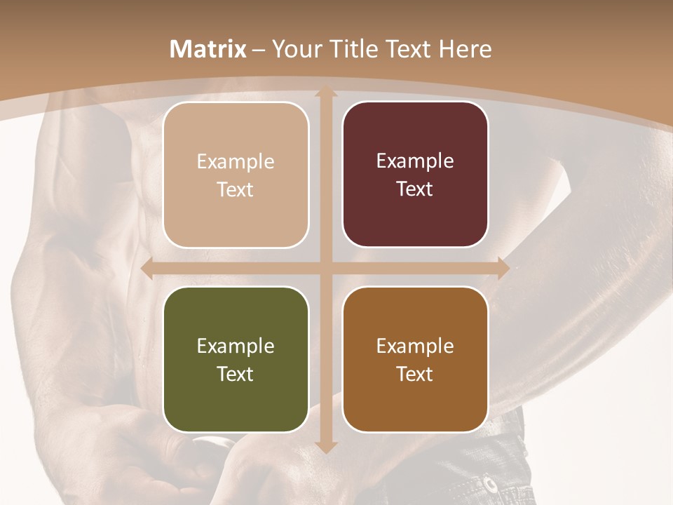 Fit Gorgeous Exercise PowerPoint Template